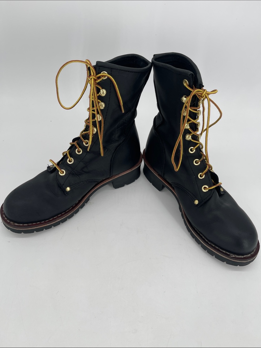 Georgia Boot Logger 8” Full-Grain Leather Work Boots Men 8.5W